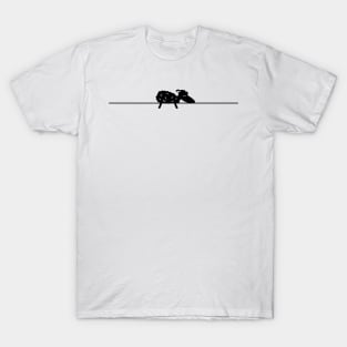 Sleeping black sheep T-Shirt